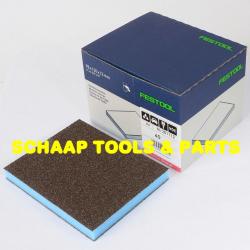 Schuurspons Granat 98x120x13 korrel  60 per 6 verpakt | 201112